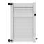 White Vinyl Gate-91876307