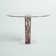 Bjorn Round Glass Top Metal Base Dining Table