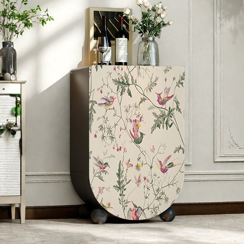 Armoire moderne et multifonctionnelle en bois, Noir