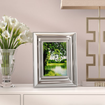 Waco Silver Metal Gilded Picture Frame