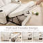 2 Seater Linen Sofa Bed-133077741