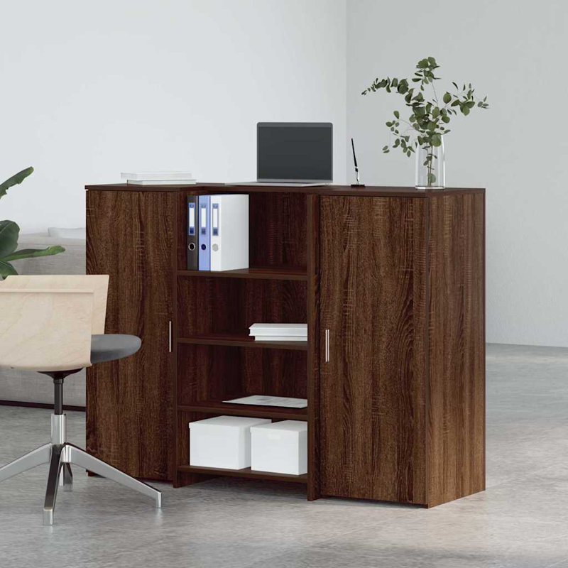 Camariah Standing Desk, 103.5cm H x 135cm W x 50cm D, White