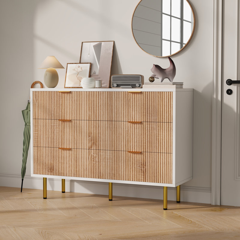 100 cm W Chest of 6 Drawers