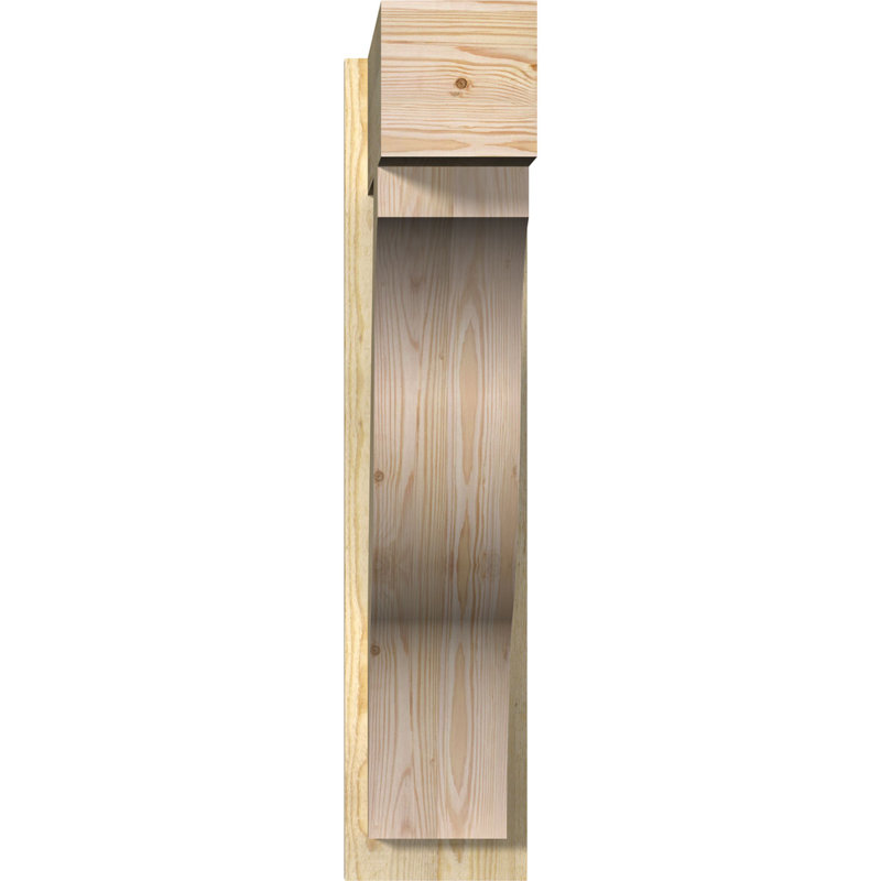 Jeu de blocs Funston, 8" W Douglas Fir (Rough Sawn), P 28 po x H 36 po