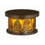 Mountain Pine 2 - Light Outdoor Flush Mount
