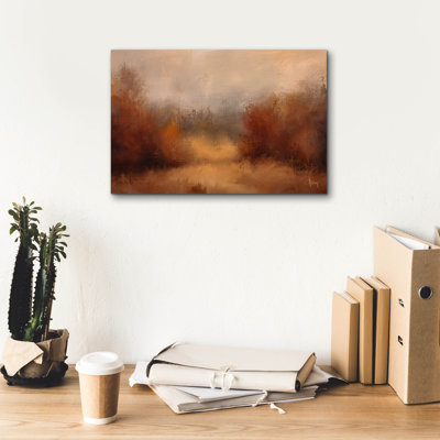 Epic Graffiti 'Autumn Mist'  by Ashley Bradley Canvas Wall Art