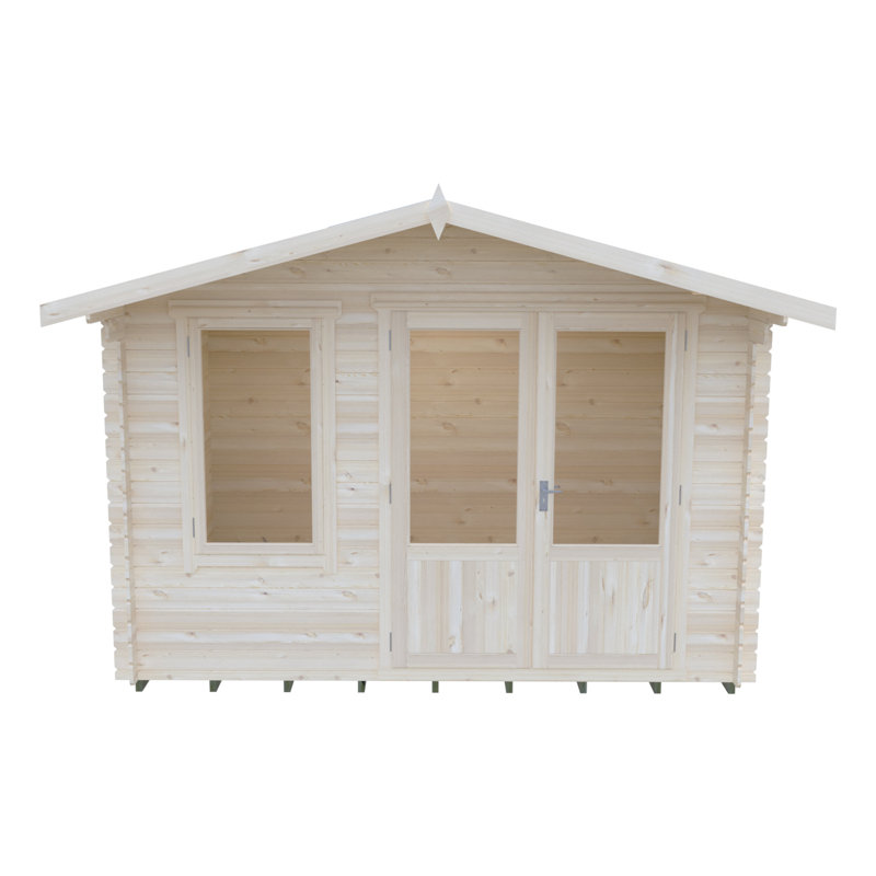 11 x 10 Ft. Berryfield Log Cabin, No