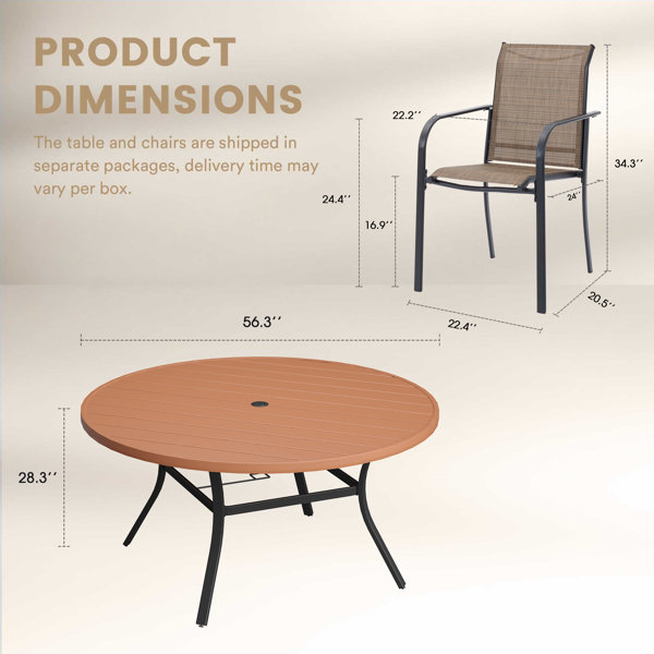 Dimensions du produit