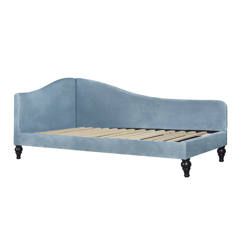 Pahrump Upholstered Daybed, Light Blue