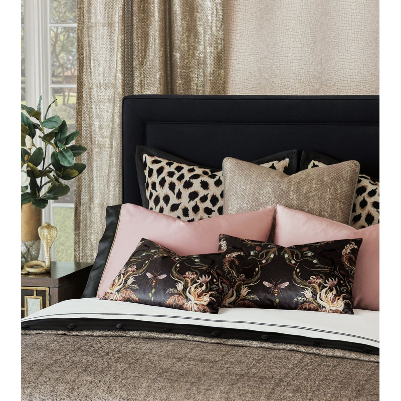 Indochine Linen Square Pillow Cover & Insert