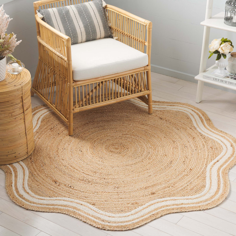 Tapis naturel en fibre naturelle 359, Nouveauté 5 pi