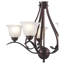 Lustre unique classique / traditionnel à 5 lumières Baronne-322125013