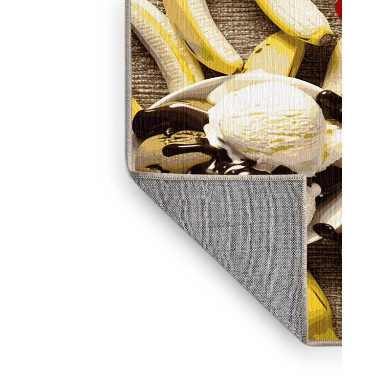  Tapis lavable Banana, Rectangulaire 2 pi x 3 pi