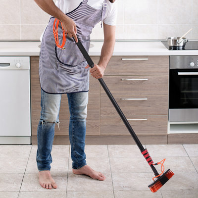 Water Fed Brush Cleaning Brush Window Cleaner 2 Water Spouts