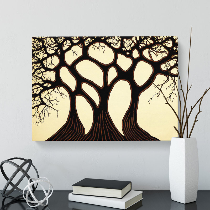 Idyllic Trees - Wrapped Canvas, 35cm H x 50cm W x 3cm D