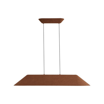 Meier 43" LED Linear Pendant in Flecked Grey