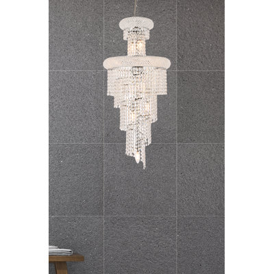 Ston Easton 10-Light Dimmable Tiered Chandelier