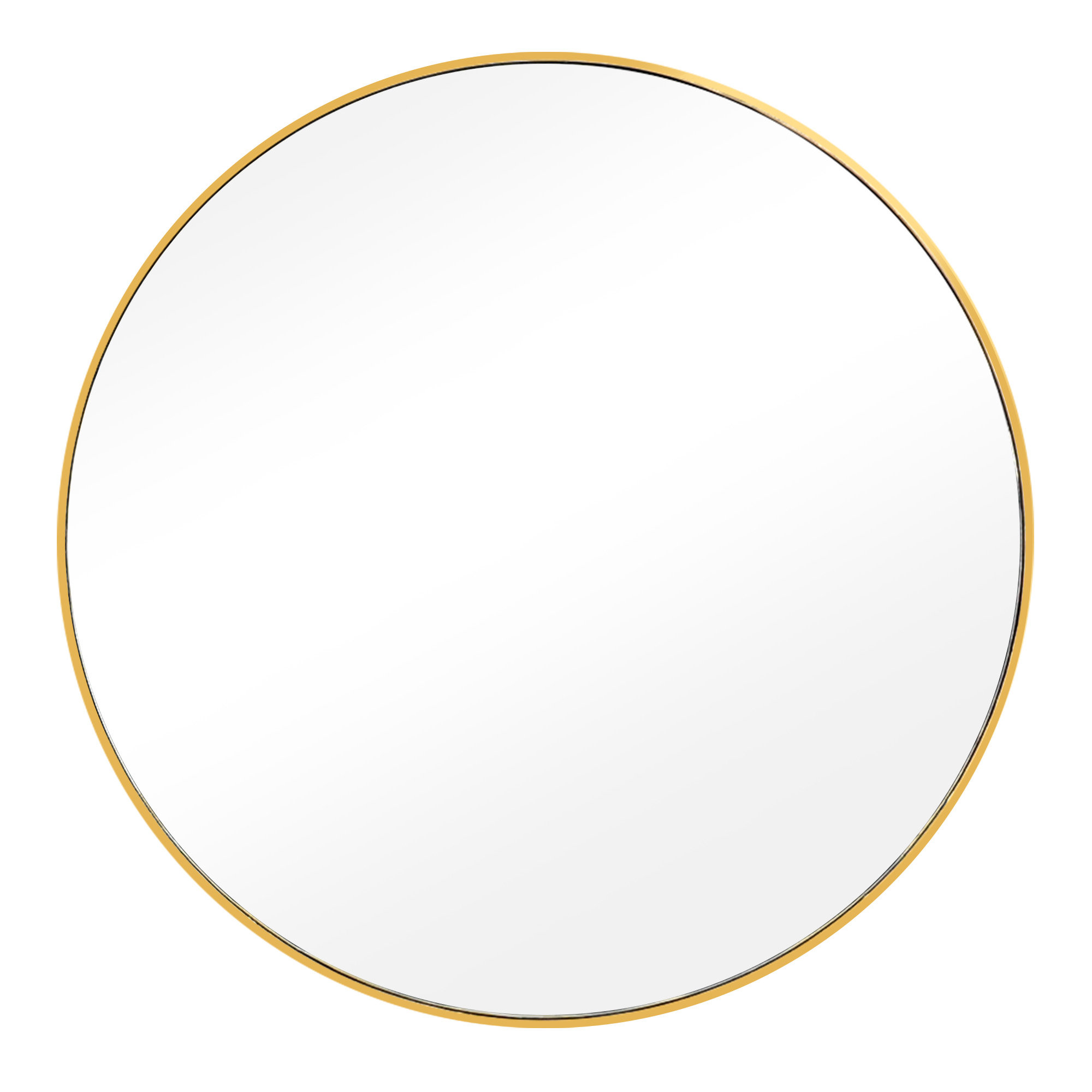 Ebern Designs Round Framed Medicine Cabinet Surface Mount Only & Reviews | Wayfair