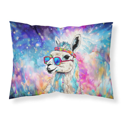 Housse de coussin en tissu Art Print, conception artistique vibrante, housse de coussin respirante qui évacue l'humidité, facile d'entretien