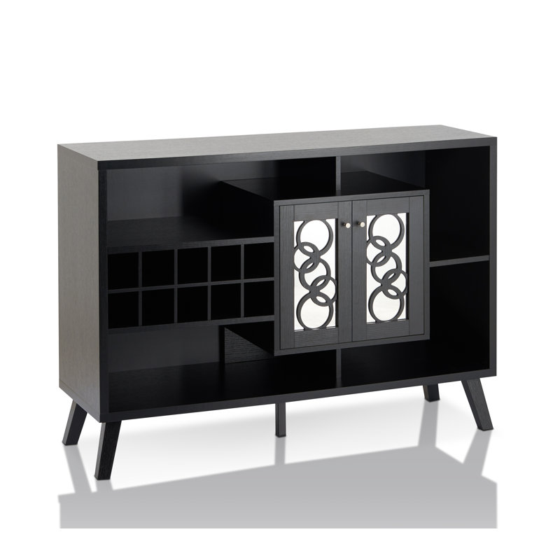 Buffet moderne en cappuccino