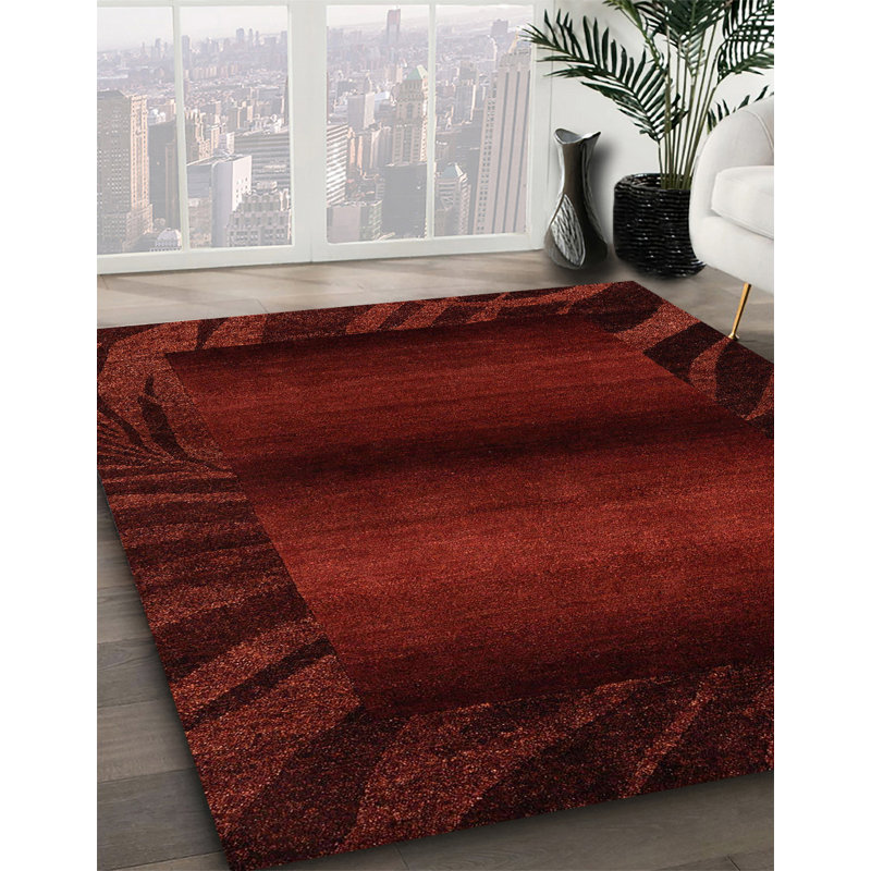Abstract Indoor Rug, Round 8'
