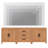 TV Stand For Tvs Up To 85 Inch, 3-Piece Modular Entertainment Center With Drawers And Doors, Farmhouse Media Console For Living Room, Bedroom, Home Theater, Beige-1959416356