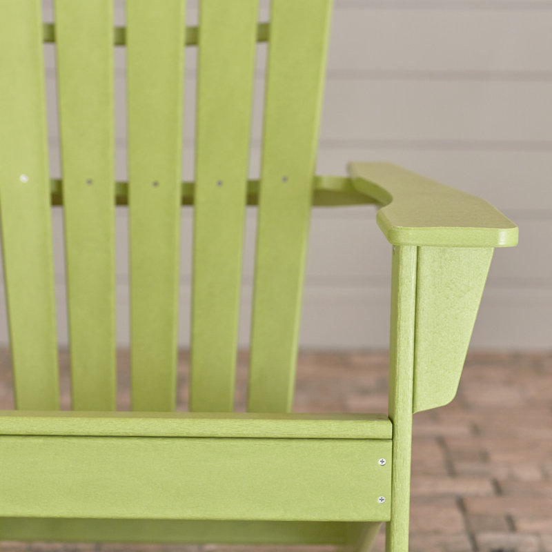 POLYWOOD Palm Coast Adirondack, Lime