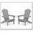 Solid Wood Folding Adirondack Chair For Outdoor Relaxation And Portability, Perfect For Patios And Gardens-4300296