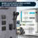 Shower Systems With 11.8"Rain Shower And High Pressure Handheld, 3 Body Jet Faucet, Rough In-Valve