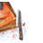 Hunter Chef's Knife, wood handle, 12"