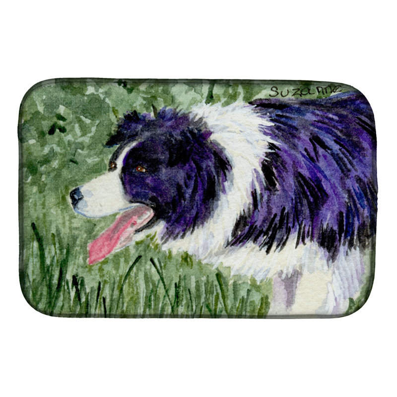 Tapis de séchage collie border