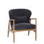 Fauteuil club en tissu Hunt, Inkwell-1733627341