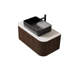 Meuble-lavabo mural flottant avec lavabo, armoire de rangement et tiroir, idéal pour les salles de bain modernes et pour optimiser l'espace-361058312-361058314