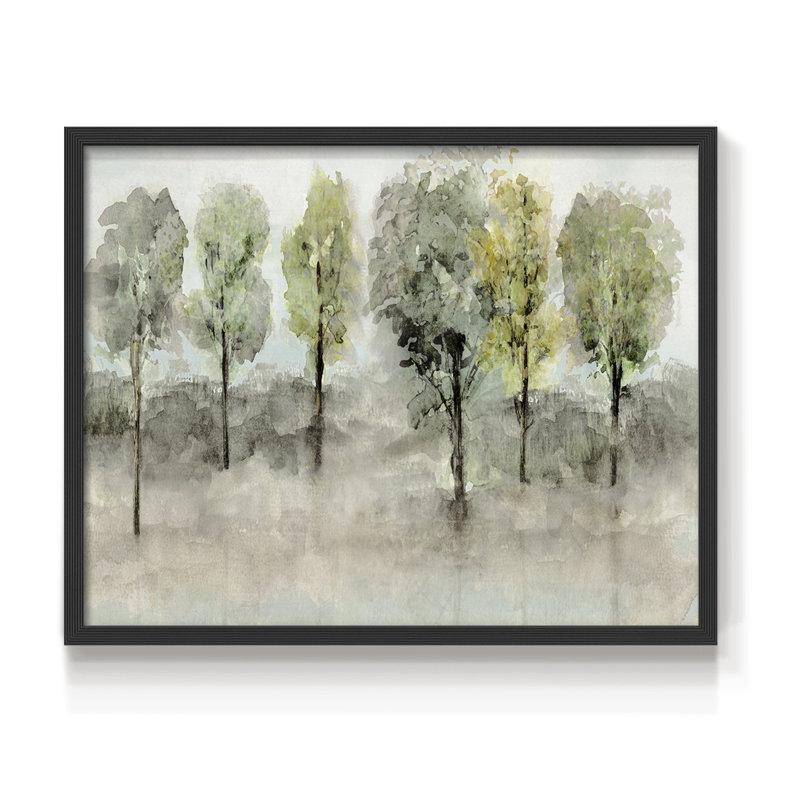 Debruce Tree Line -Framed Print - Restickable