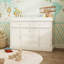 Creameans 3 Drawer Kids Changing Table With 2 Cabinets-77314892