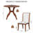 Luxury Walnut Dining Set