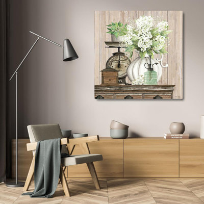 "August Grove® Jacobs, Cindy Gallery, art sur toile tendue: Farmhouse Finds I"