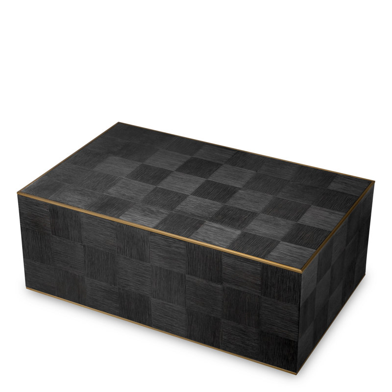 Coffee Table Ashbury Charcoal Grey Oak Veneer