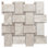 Carreau de mosaïque en porcelaine tressée 12 po x 12 po The Wilds