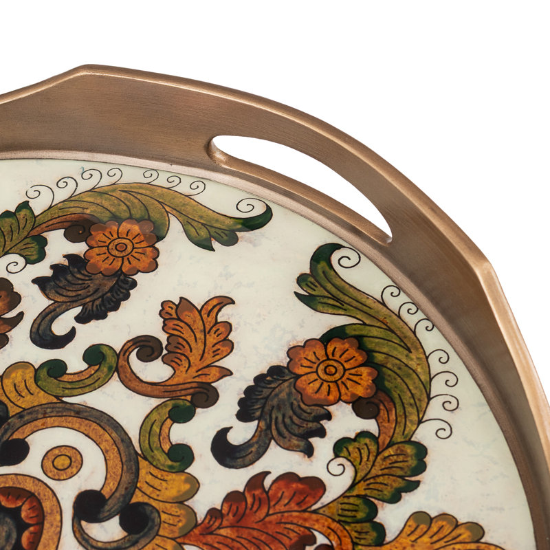 Glass Decorative Tray