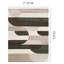 Tapis intérieur vert à poils courts Mentko-1060150715