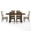 Table de salle à manger à tréteaux et chaises en bois Heymann-1783467363-1875161146