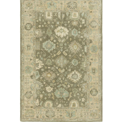 Allenwood Wool Oriental Area Rug