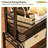 Rolling Entryway Coat Rack Organizer