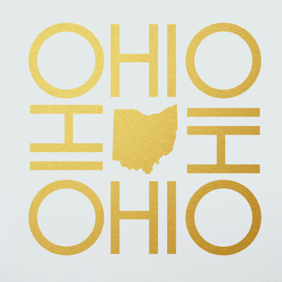 Décalcomanie murale ohio