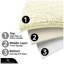 2 Piece Set Rectangle/U-shaped Bath Mat-19840749