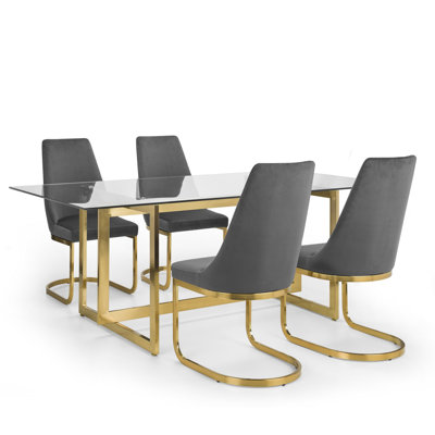 Lula 4 - Person Dining Set