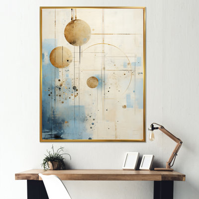 Minimalism Astrology Grunge Collage II - Zodiac Canvas Wall Art_106467