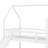 Stairway House Bed With Convertible Slide ,Storage Staircase And Guard Rail-1696437411