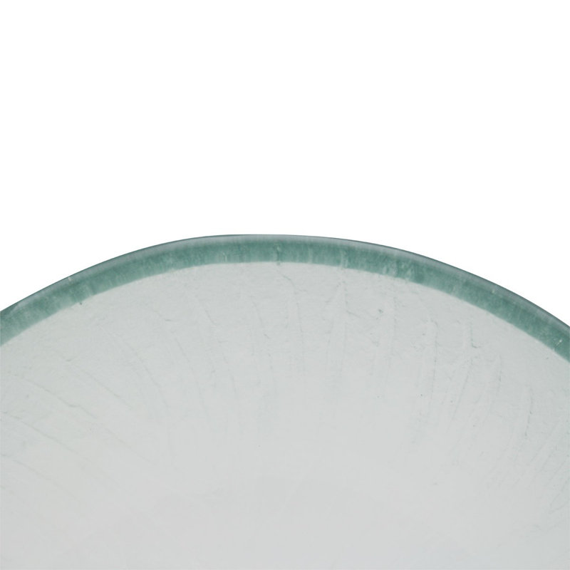 The Renovators Supply Inc. 12'' Green Glass Circular Bathroom Sink